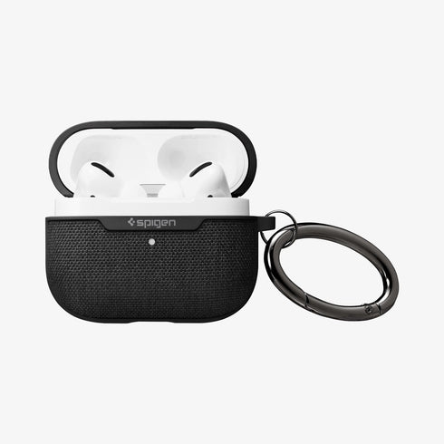 ACS05483 - Apple AirPods Pro 2 Case Urban Fit in black showing the front